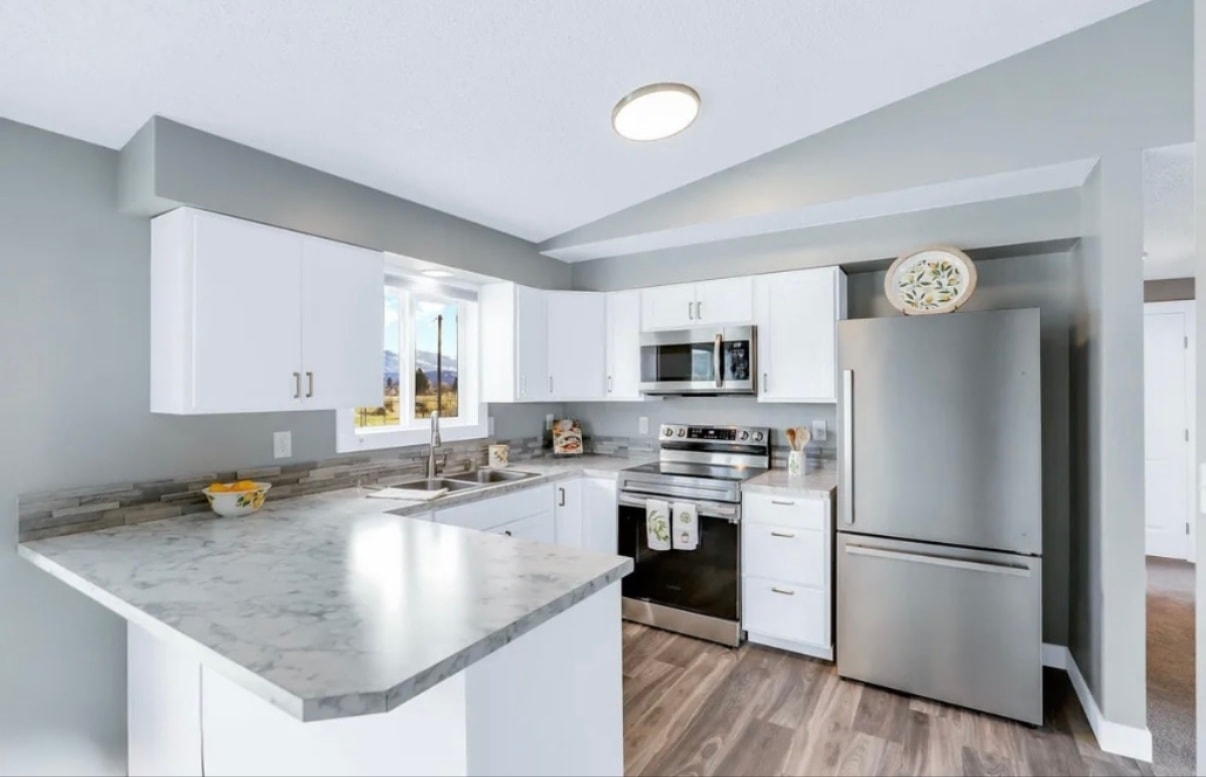 Kitchen remodel completed by Subpar General Construction